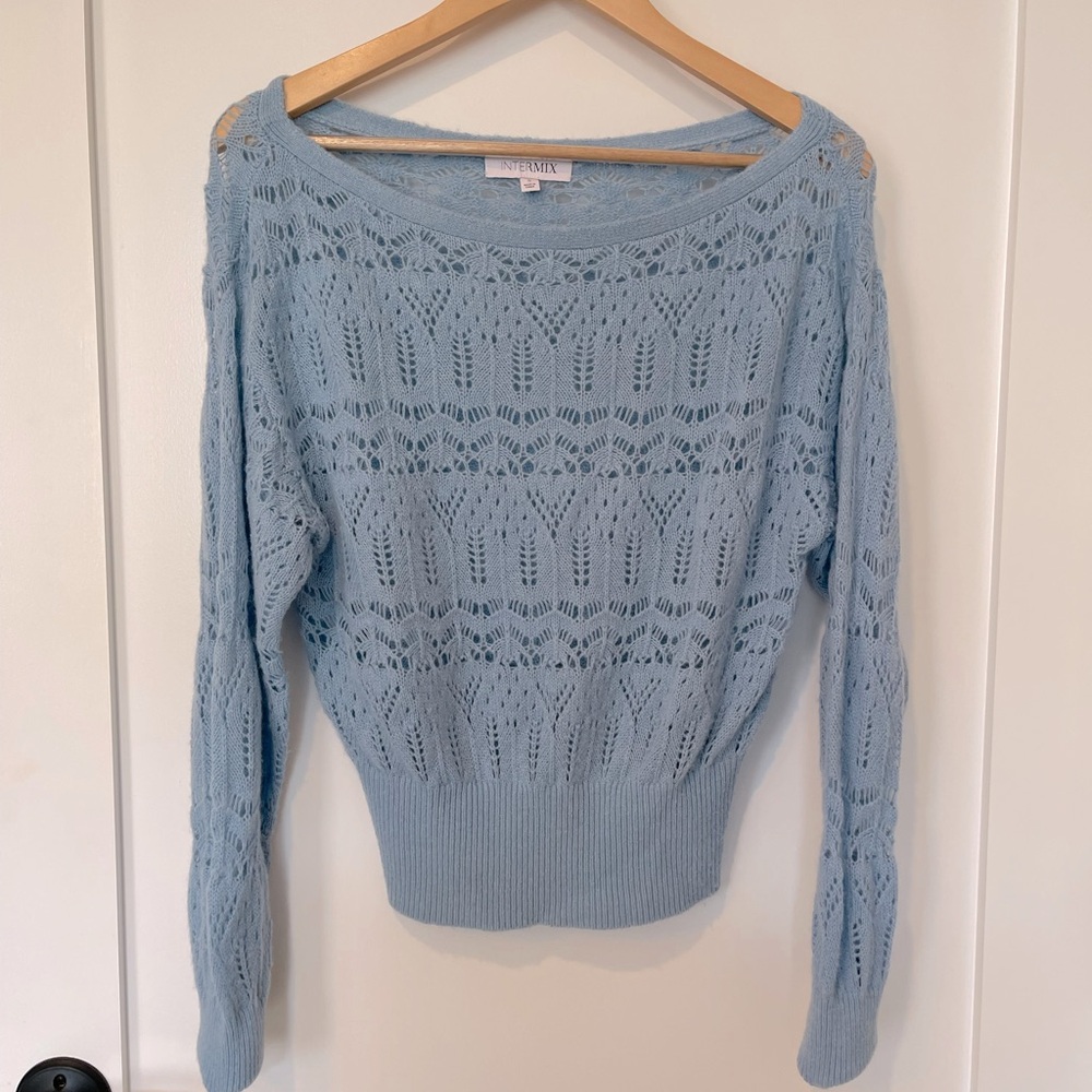 Intermix Boat Neck Sweater